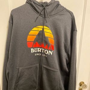 Burton Zip Hoodie with tags.
